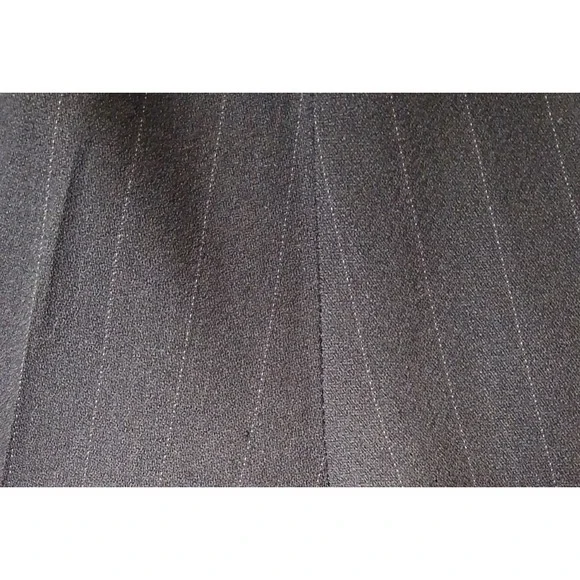 Nino Cerruti Double Breasted Suit 46L 38x31 Made in USA VTG 1990s 1980s Striped